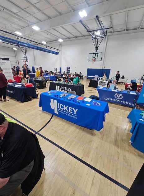 Hickey Plumbing, Air & Electrical LCA Career Fair Event