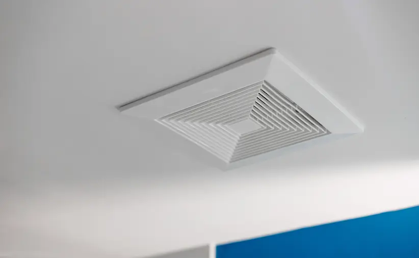 A bathroom vent