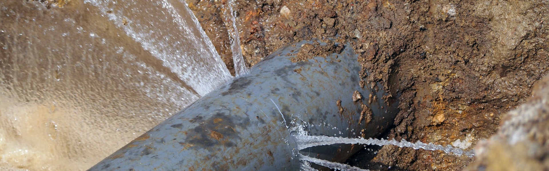burst pipe